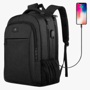 Mochila Notebook Antirrobo Negra