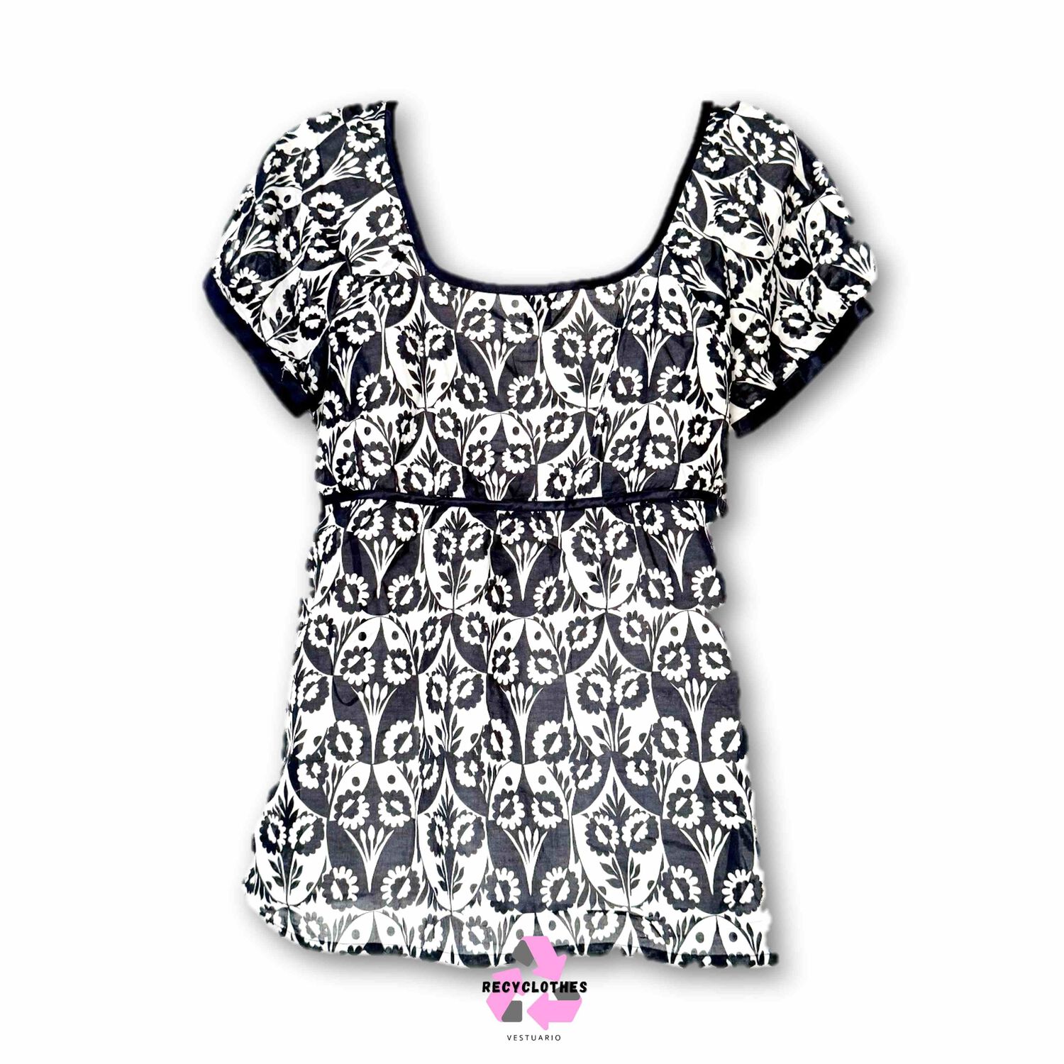 Polera Azul Marino Esprit Talla 38 image number 2.0