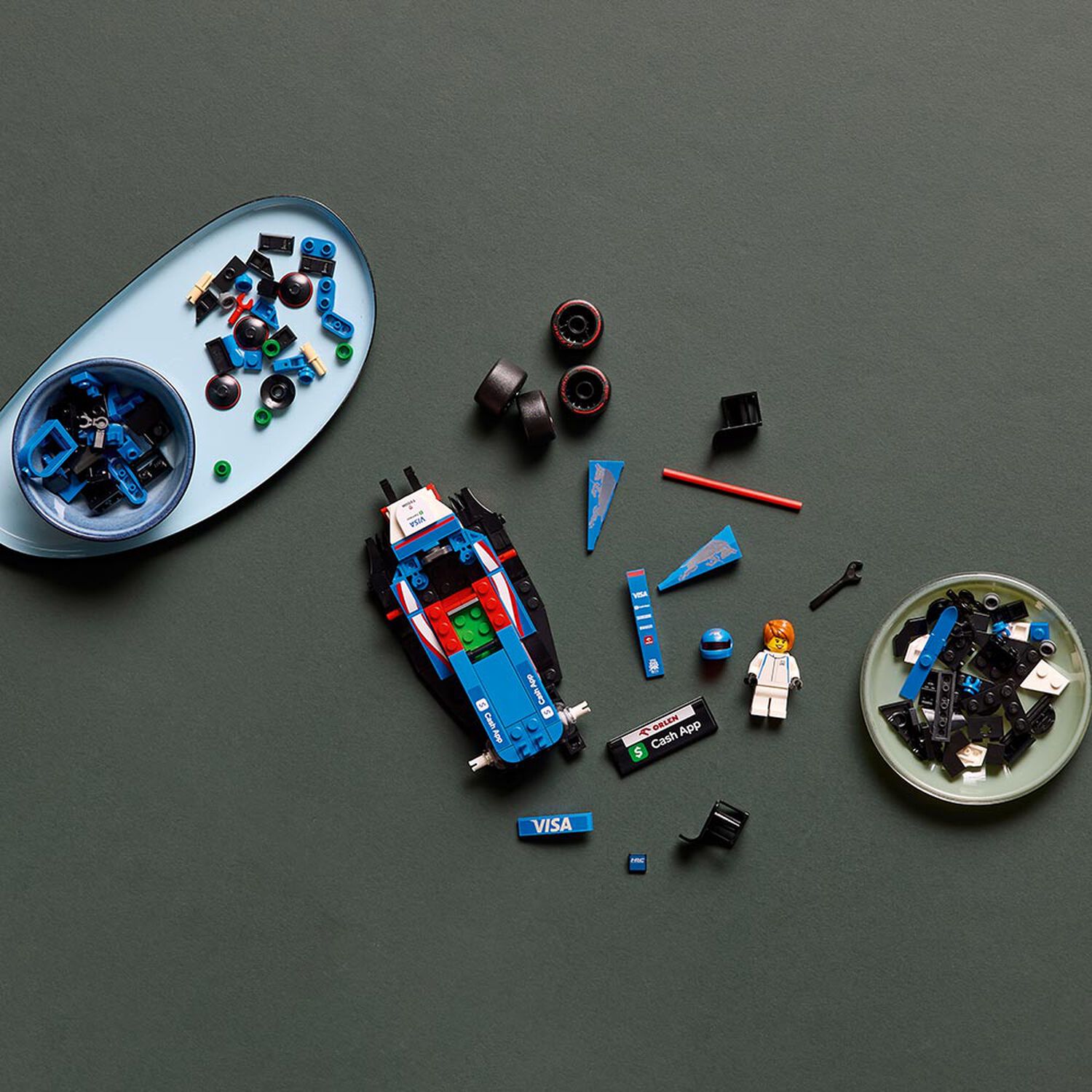 Lego Speed Champions - Auto De Carreras Visa Cash App Rb Vcarb 01 F1 - 77246 image number 6.0