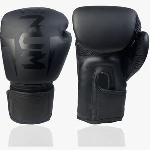 Guantes De Boxeo Profesional De Alta Calidad Negro 14oz
