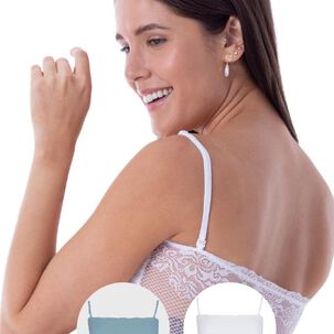 Pack Top Strapless Encaje 2rios