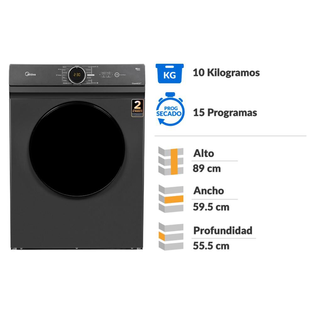 Secadora Midea MD100A100/T / 10 Kg image number 1.0