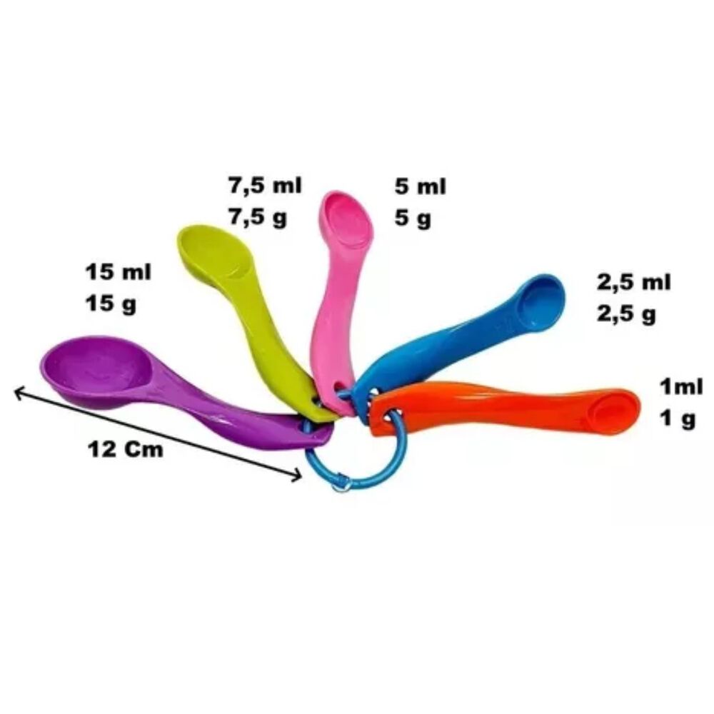 Set 21 Contenedores + 5 Cucharas Medidoras Cocina Reposteria image number 6.0