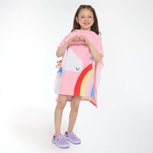 Toalla Playa Capucha Casaideal Kids Tiras / 60 X 120 Cm