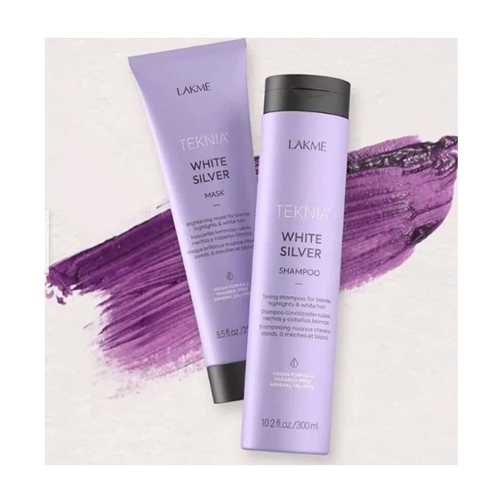 Trat. M&aacute;scara 44022 Teknia White Silver 250ml image number 2.0