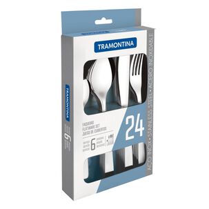 Juego De Cubiertos Tramontina 24 Piezas Línea Cosmos Acero Inoxidable Juego De Cubiertos Tramontina 24 Piezas Línea Cosmos Acero Inoxidable