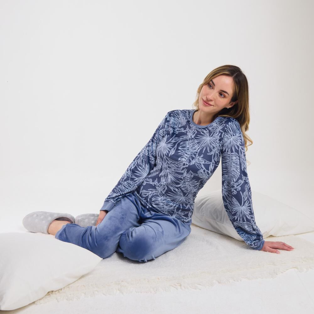 Pijama Manga Larga Mujer Lesage image number 1.0