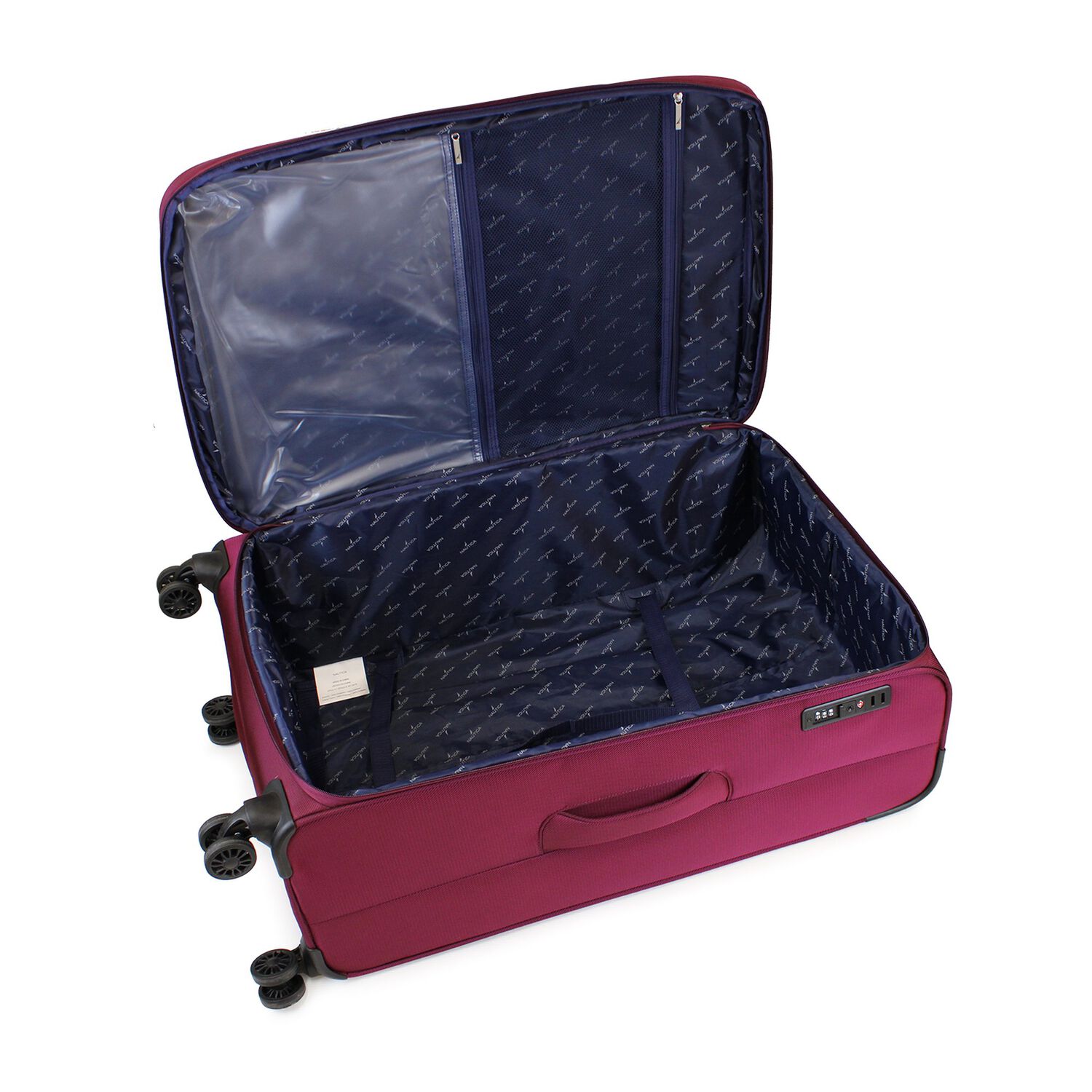 Set De 3 Maletas Blandas S+m+l Nautica Marbella Burdeo image number 1.0