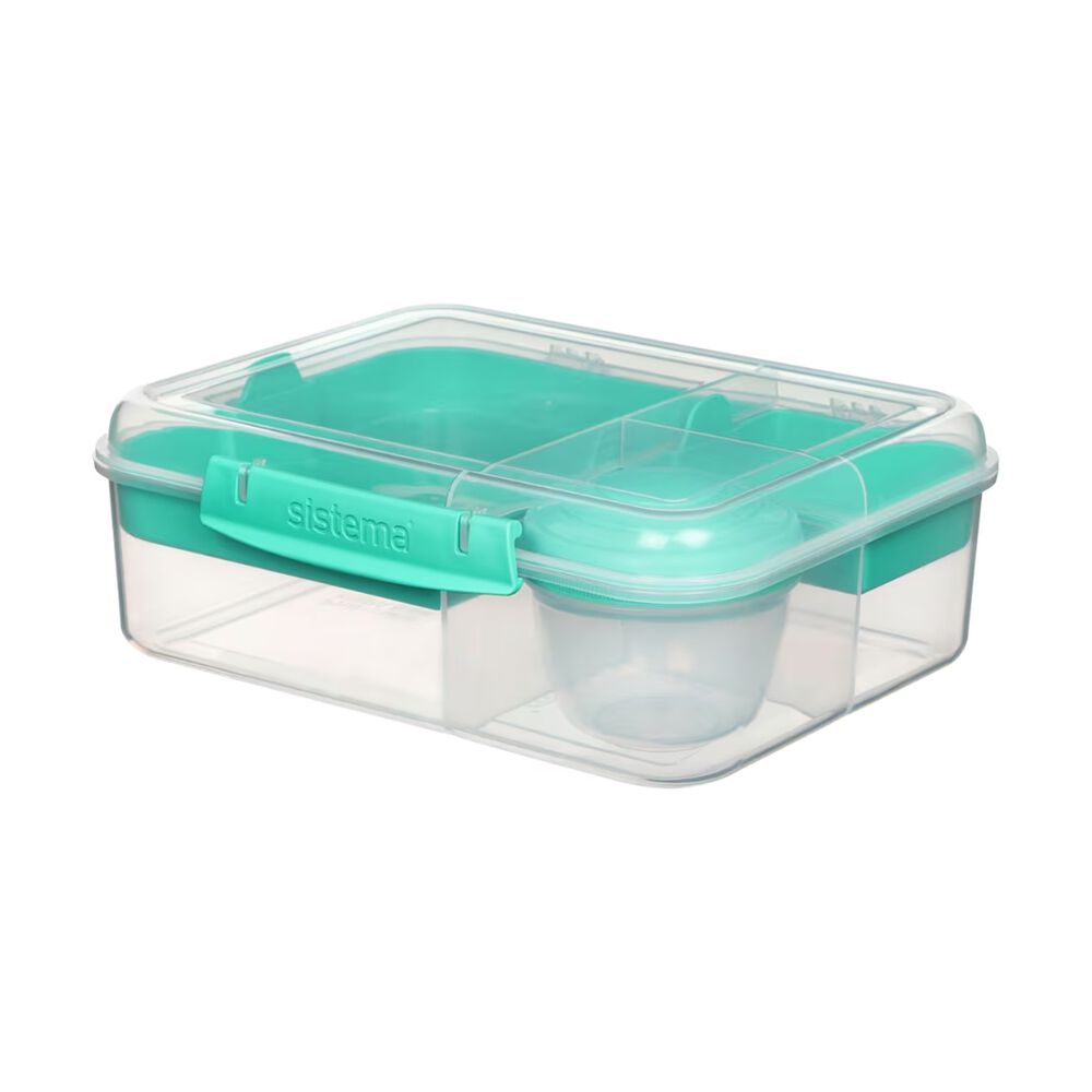 Sistema To Go - Herm&eacute;tico Bento 1.65l Con Pote Para Yogurt image number 4.0