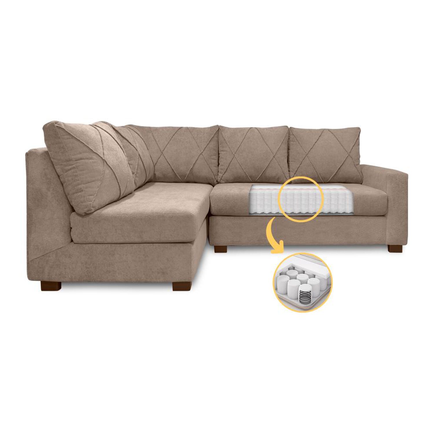 Seccional Living Factory New Musso Izquierdo / 5 Cuerpos image number 2.0
