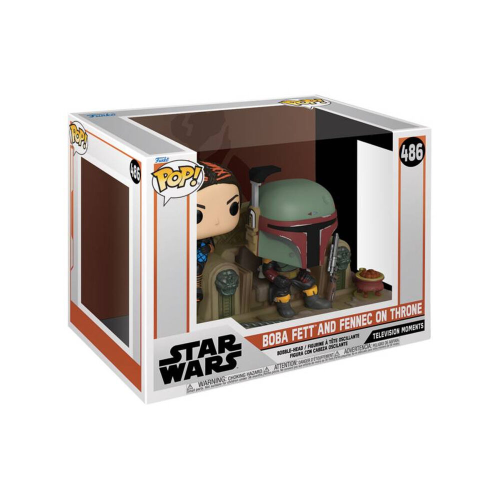 Funko Pop Moment Mandalorian Boba Fett And Fennec Shand 486 image number 2.0