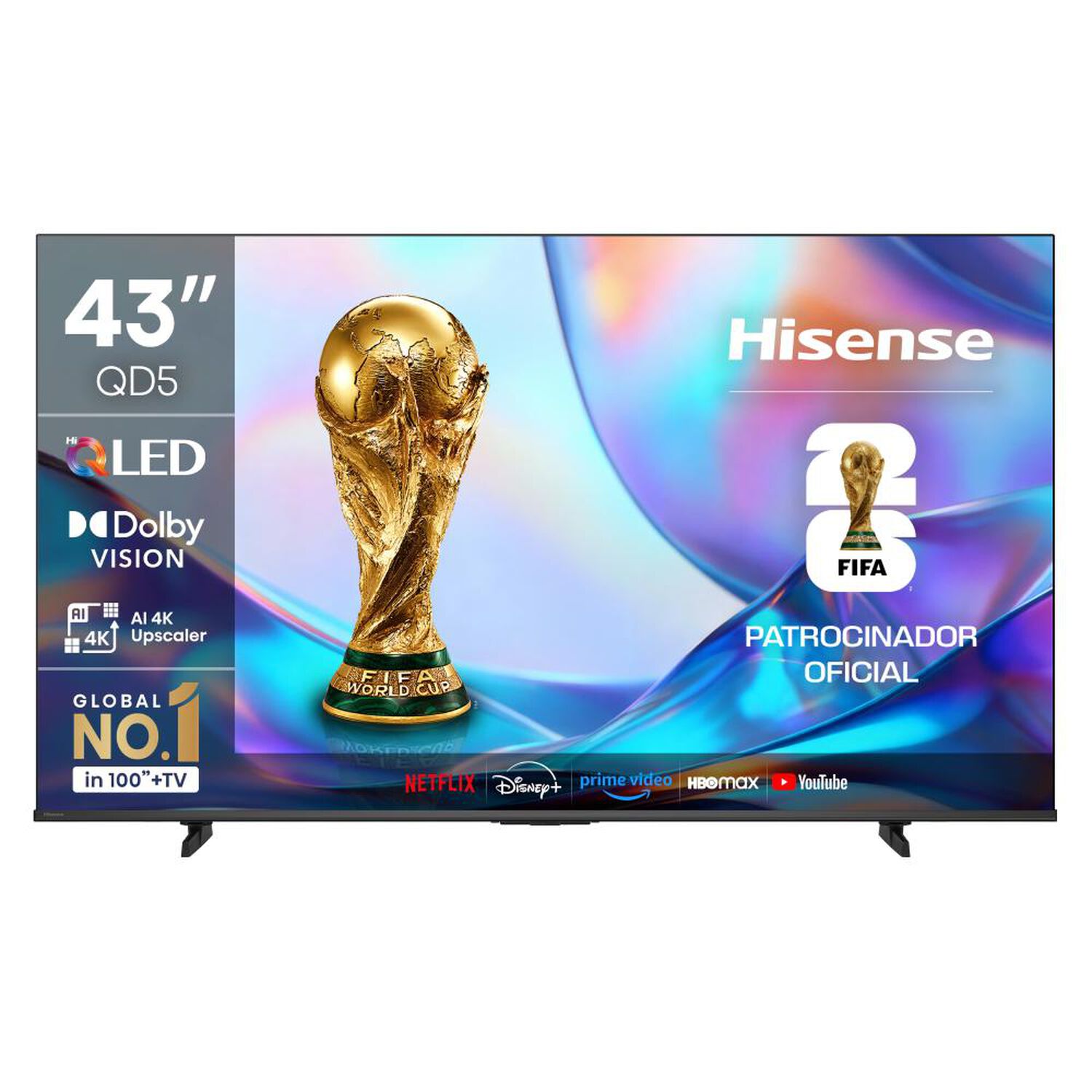 Qled 43" Hisense 43QD5SV / Ultra HD 4K / Smart TV