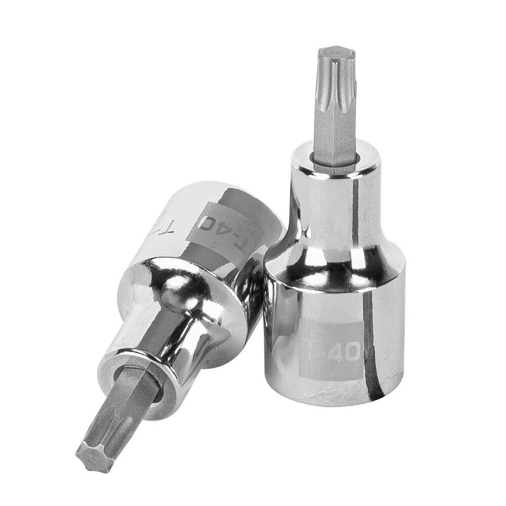 Dado De Punta Torx Cuadrante 1/2" T40 - Truper image number 0.0