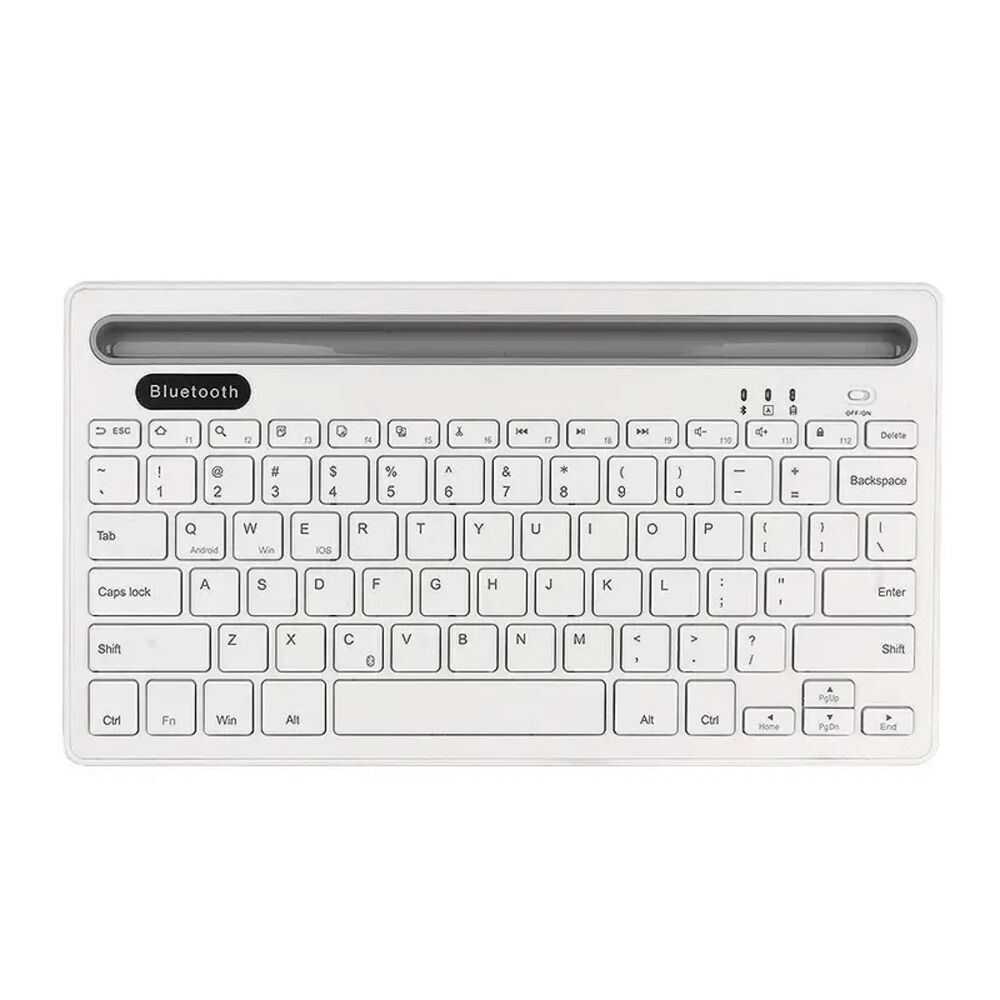 Teclado Universal Inal&aacute;mbrico Para Ipad, Pc, M&oacute;vil Y Tablet image number 2.0