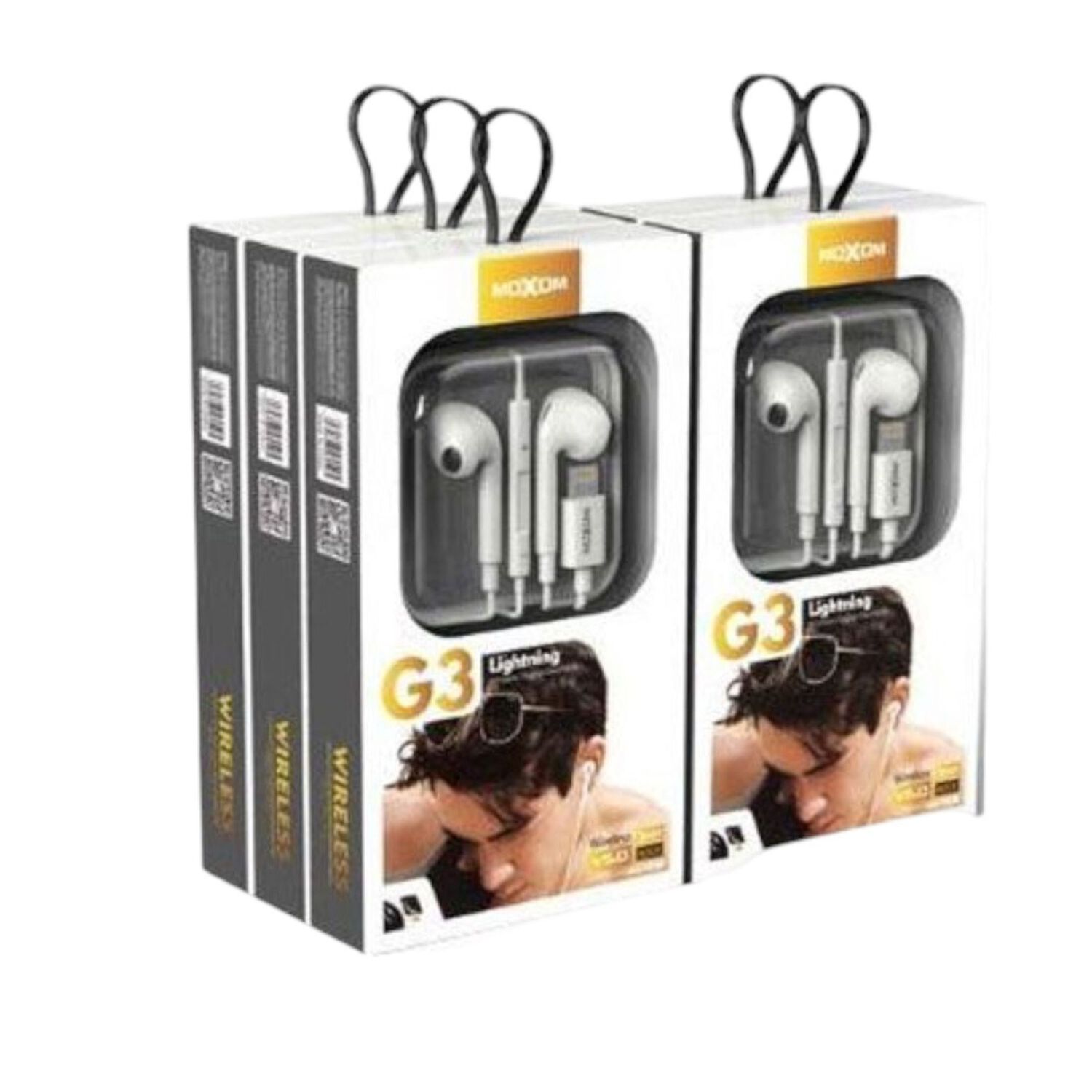 Aud&iacute;fonos Moxom G3 Lightning Iphone Bluetooth image number 3.0