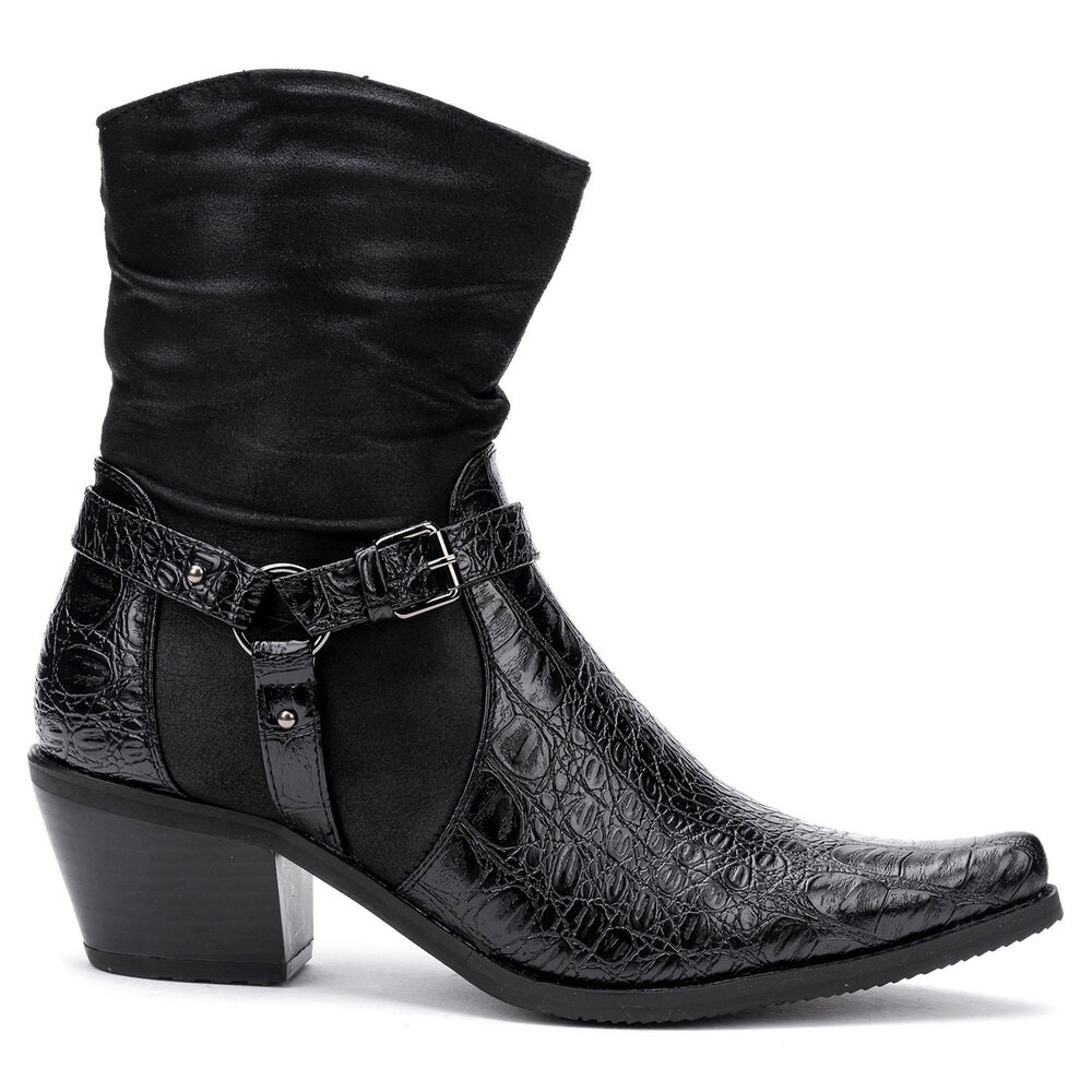 Bota Mujer Negro Kristen Chinitown image number 0.0