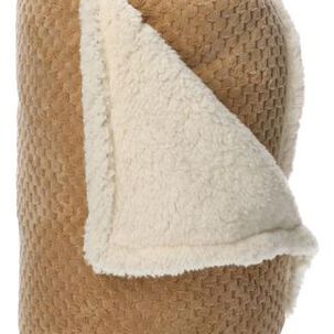 Frazada Andes Chiporro Panal Beige 2 Plaza