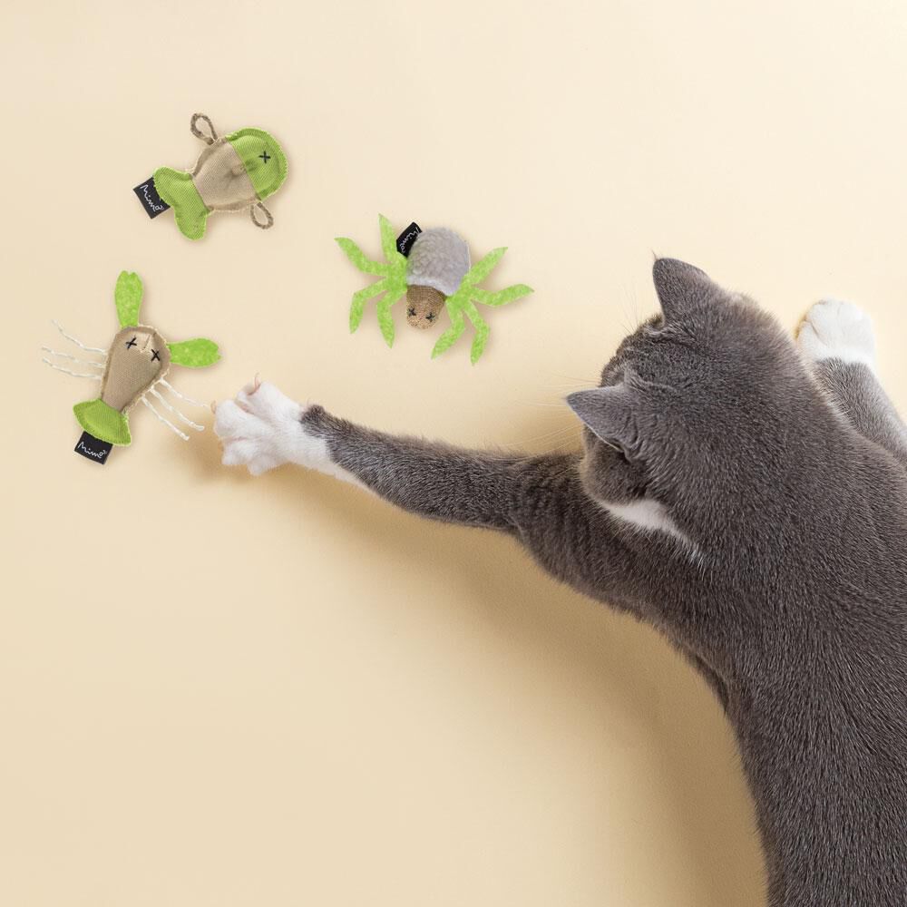 Juguete Gato Mimo Arana Peluche Catnip 17cm Pp225 image number 2.0