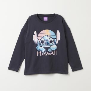 Polera Ni&ntilde;a Lilo Y Stitch