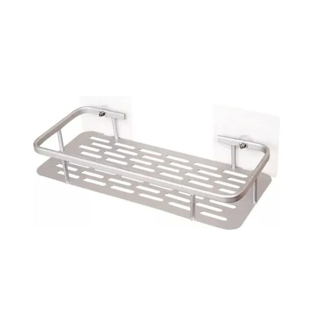 Estante Organizador Adhesivo De Aluminio Baño image number 0.0