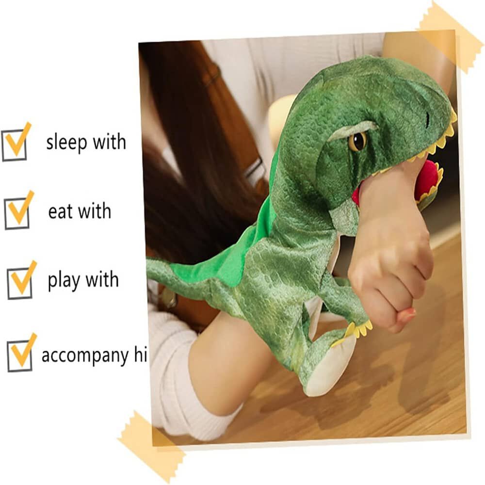 Peluche Titere Dinosaurio Verde image number 1.0