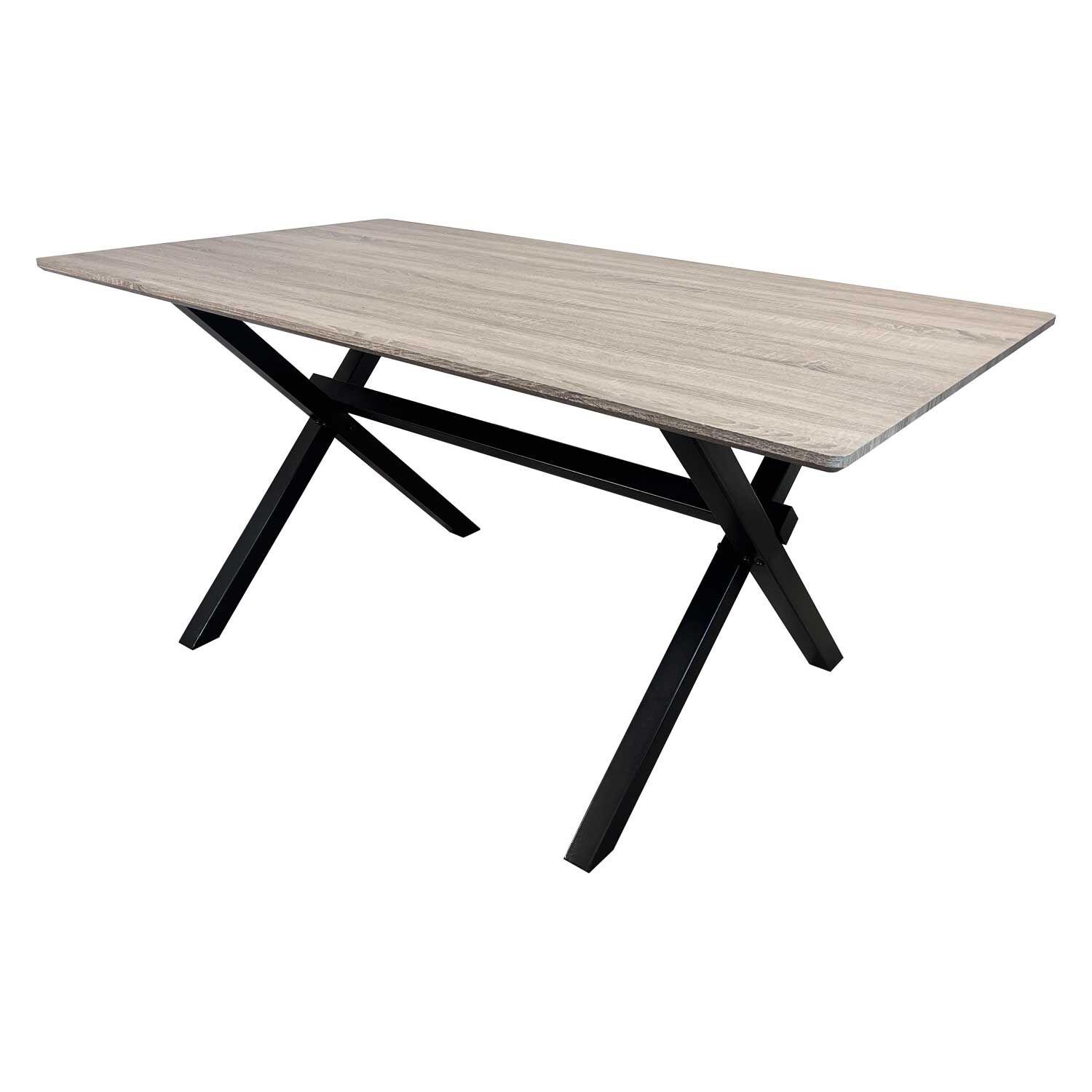 Juego De Comedor Vermontt 4 Sillas Crossback Retro Negra image number 2.0