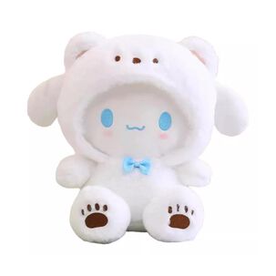 Juguete Peluche Cinnamoroll Osito Sanrio 20cm Blanco Infantil