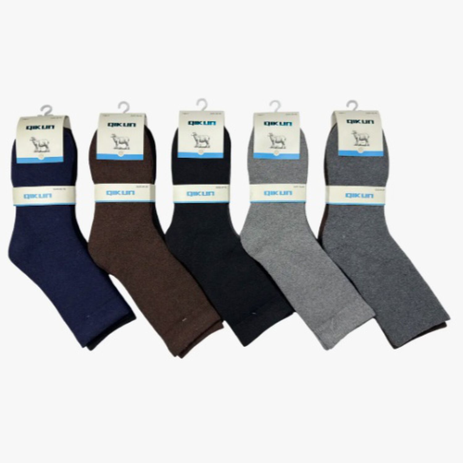 12 Pares Calcetines Hombre Largo T&eacute;rmico image number 2.0