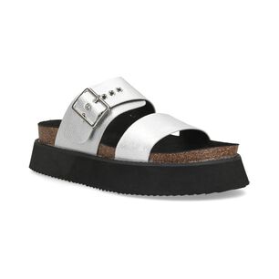 Sandalia Mujer Rolly Go Silver