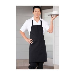 Pack 3 Pecheras O Delantal Negro Chef Con Bolsillo