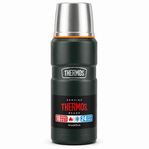 Termo Premium Thermos King Inox Sk2000 470ml 18h/24h Verde