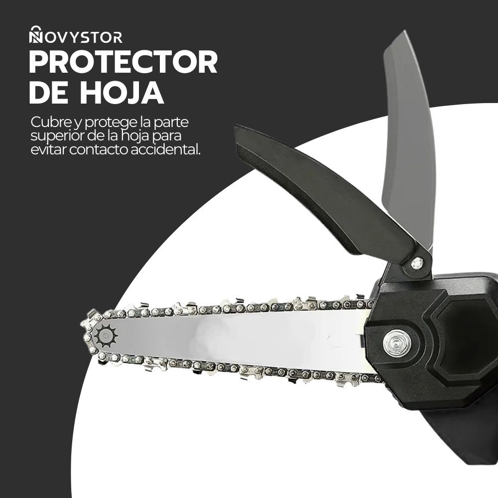 Motosierra Eléctrica Inalámbrica Portátil De 6 Pulgadas image number 5.0