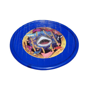 Alfombra Piscina Lanza Chorros De Agua 170cms Tibur&oacute;n - Ps