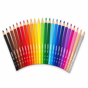 L&aacute;pices De Colores Carioca Tita 24 Resistentes Lavables - Ps