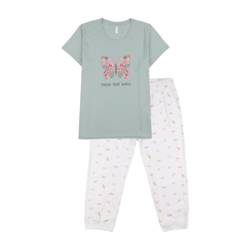 Pijama Capri Manga Corta Mujer Freedom image number 0.0