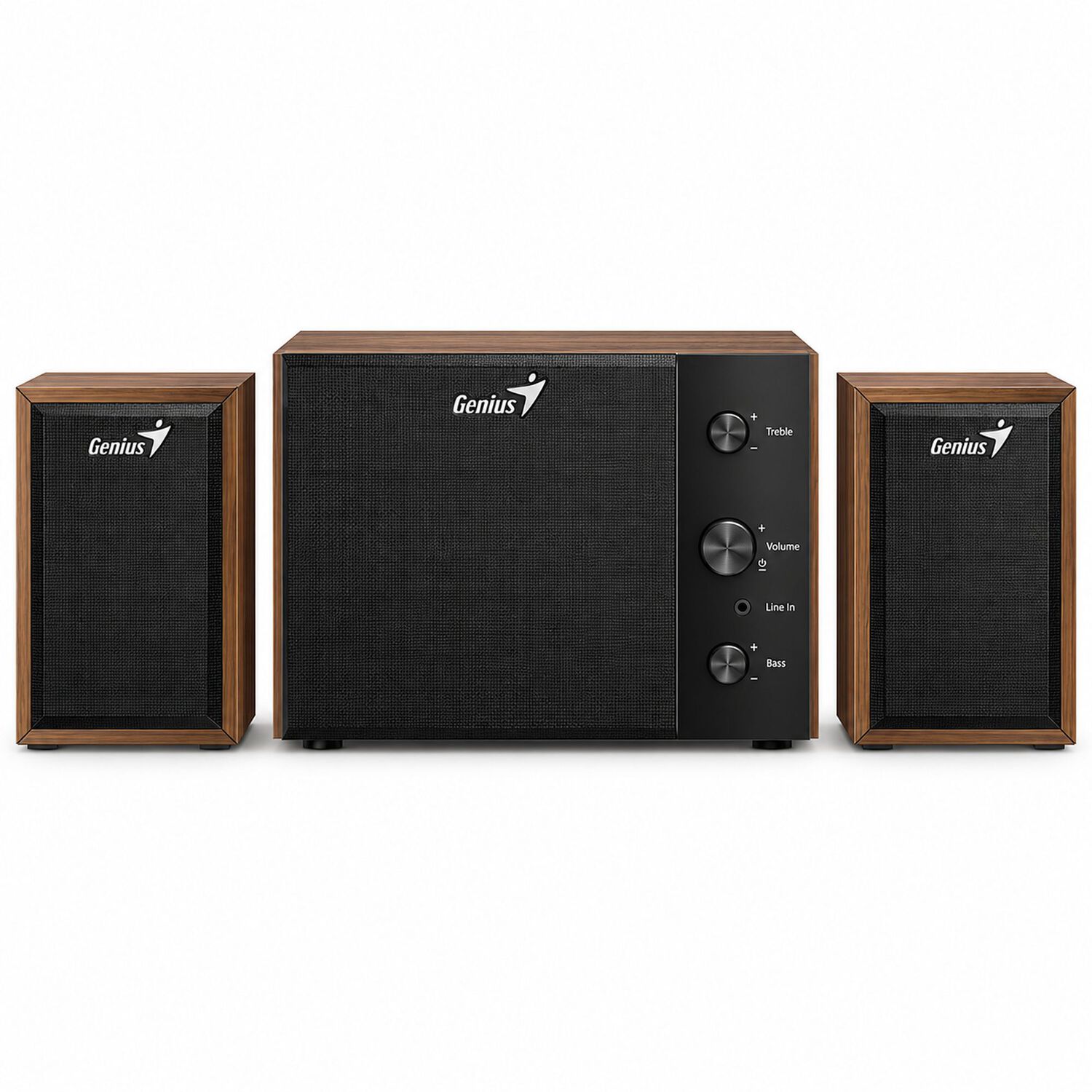 Subwoofer Multimedia Audio Stereo 2.1 Aux In 3.5mm Sw-350 image number 1.0
