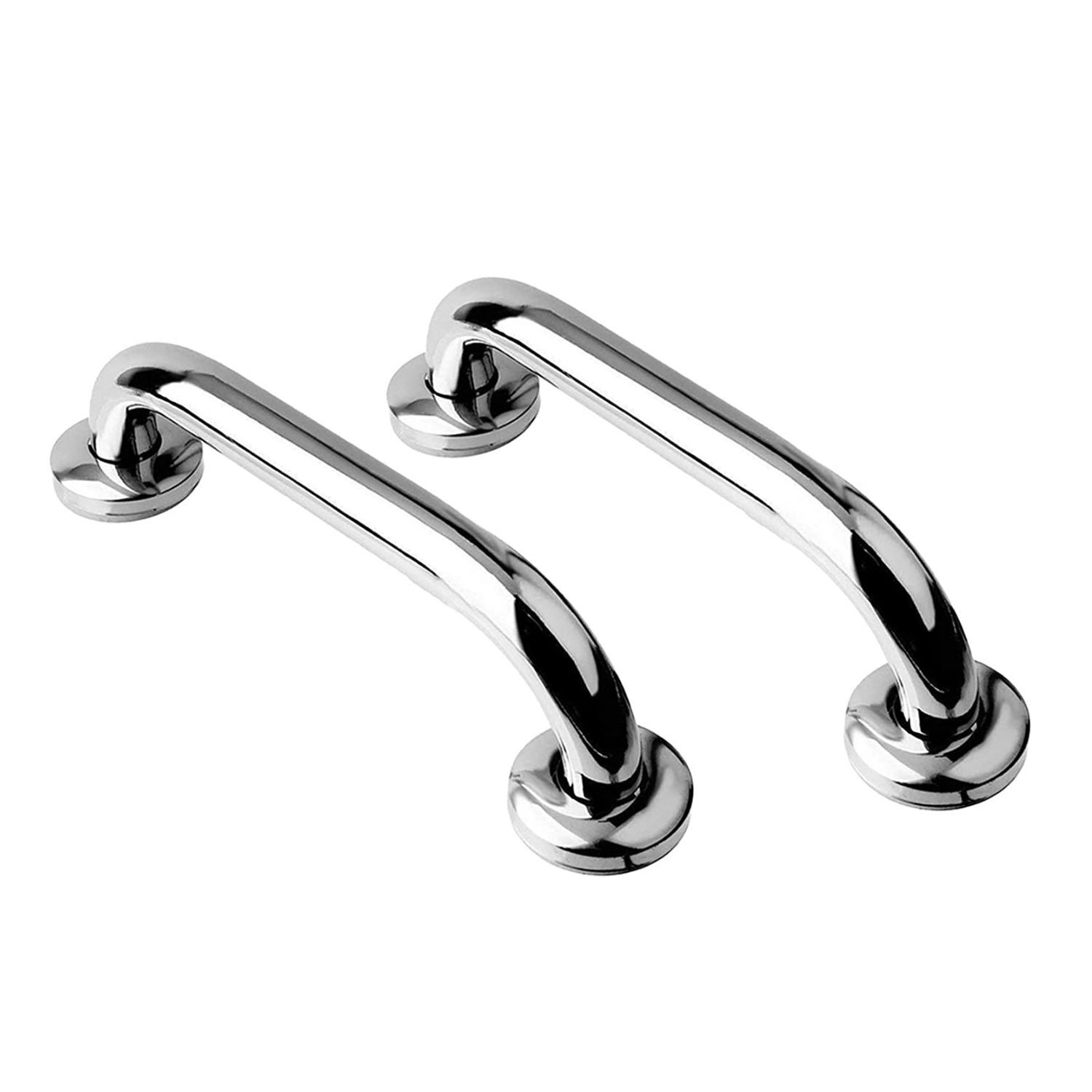 Set 2 Barras Seguridad Ba&ntilde;o Wc Pasamanos Acero Inoxidable 40 Cm image number 0.0