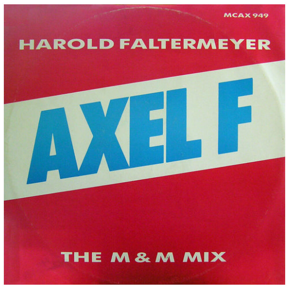 Harold Faltermeyer - Axel F (the M&m Mix) | 12" Maxi Single Usado image number 0.0