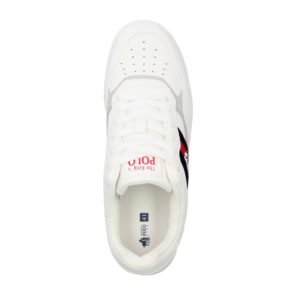 Zapatilla Urbana Hombre The King's Polo Club White image number 4.0