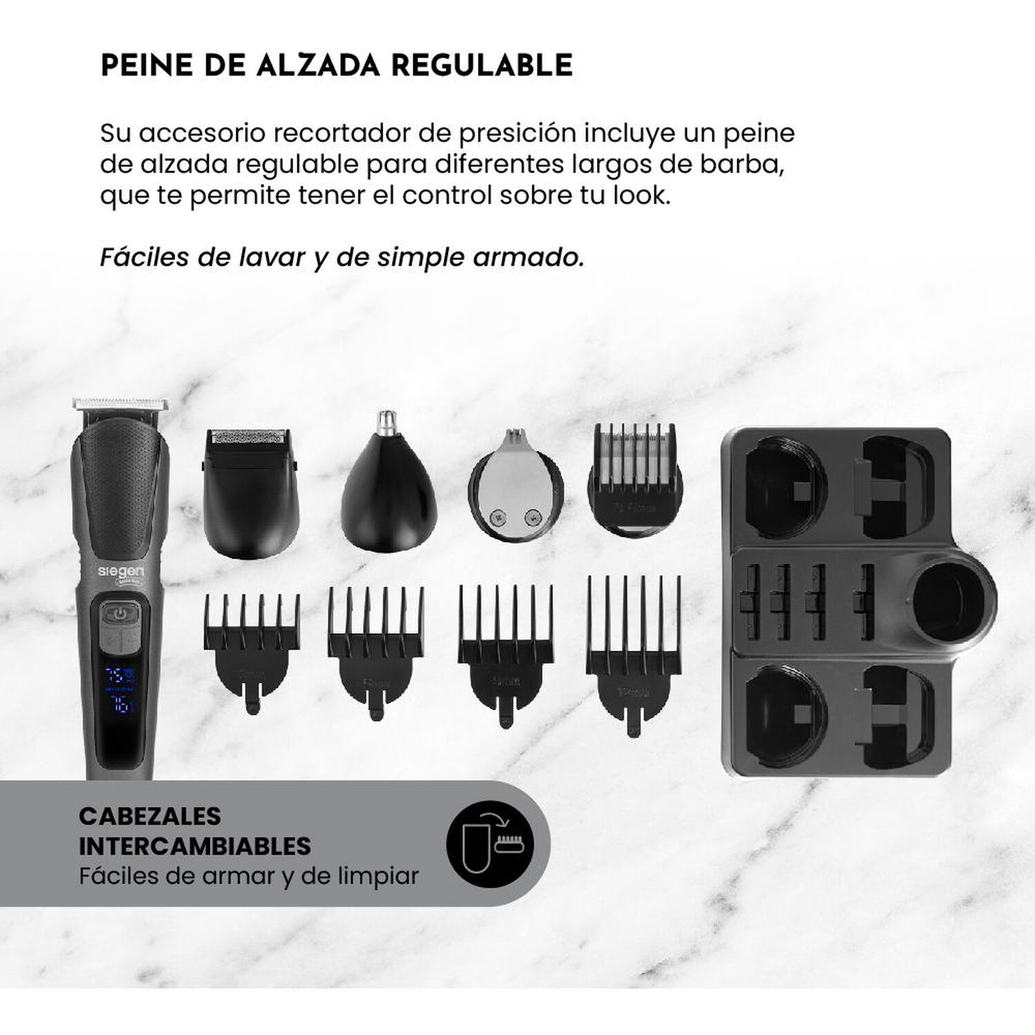 Corta Pelo Multistyler Siegen SG-8525 image number 4.0