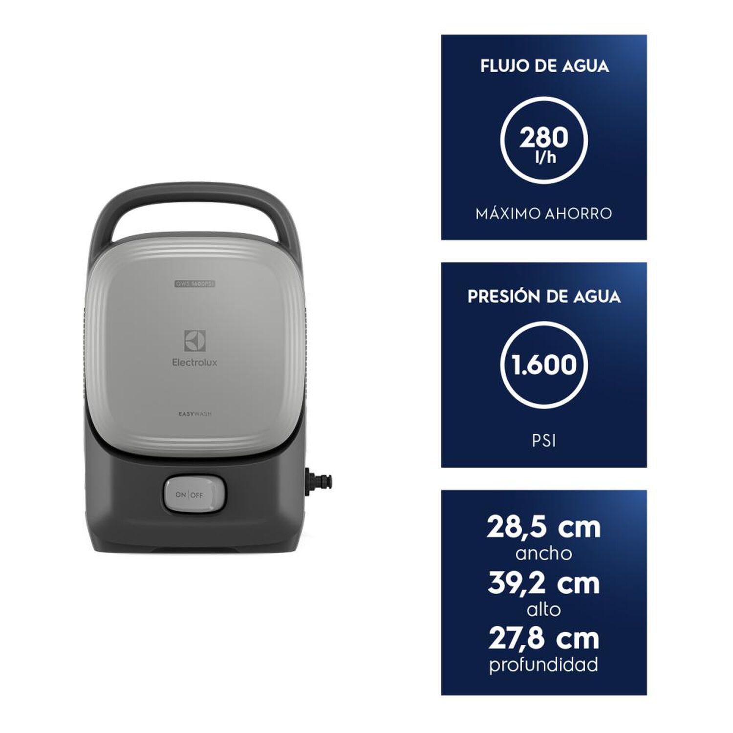 Hidrolavadora Electrolux Qws1600 image number 6.0