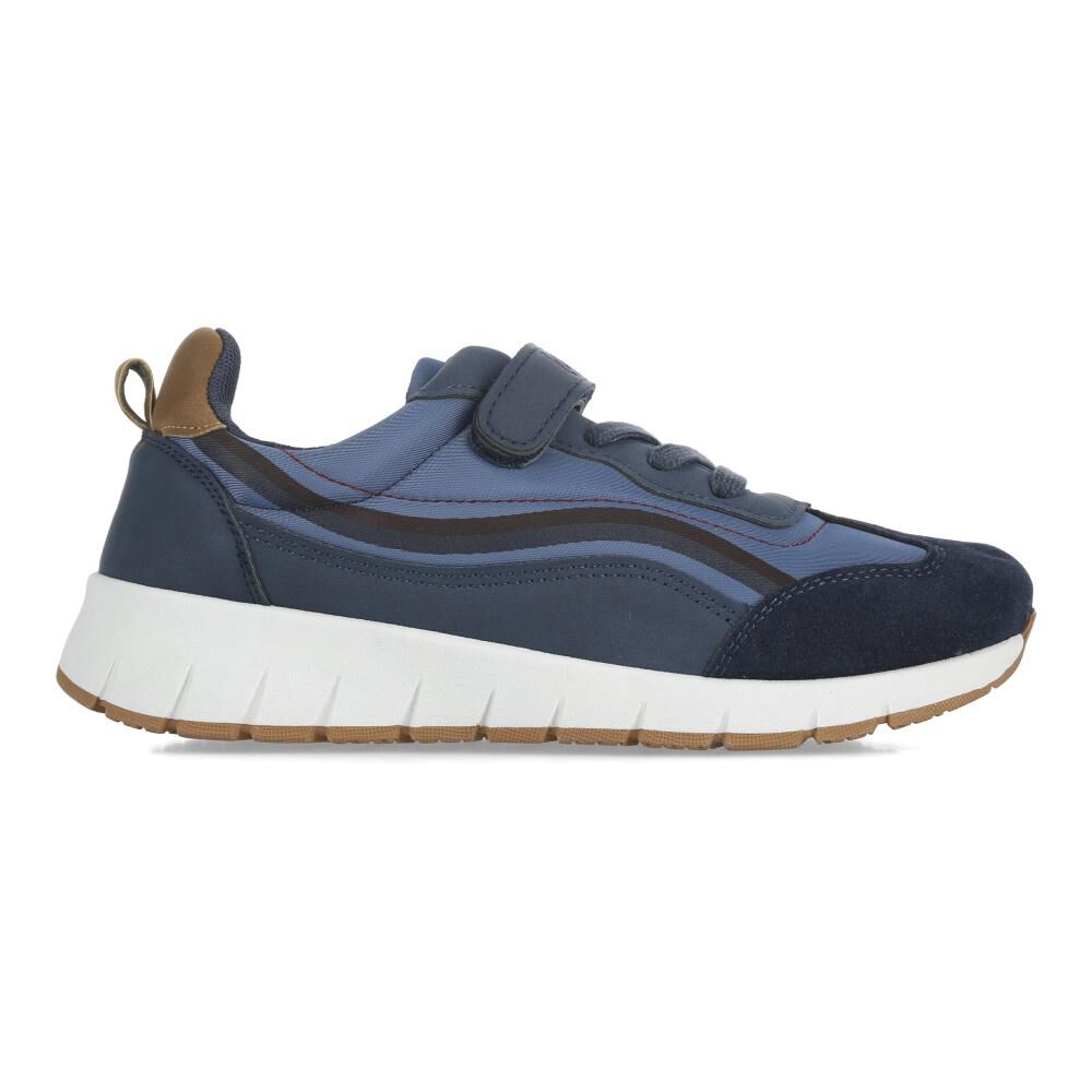 Zapatilla Infantil Niño Topsis Navy image number 2.0