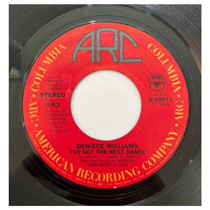 Deniece Williams - I've Got The Next Dance | 7" Single Vinilo Usado