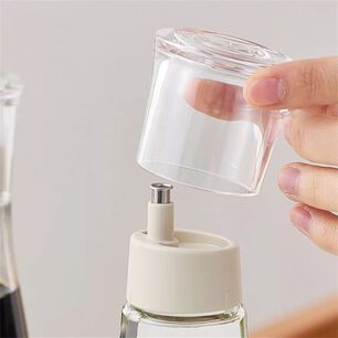 Set 2 Botellas Aceite Vinagre 270ml Curves Vidrio Cocina