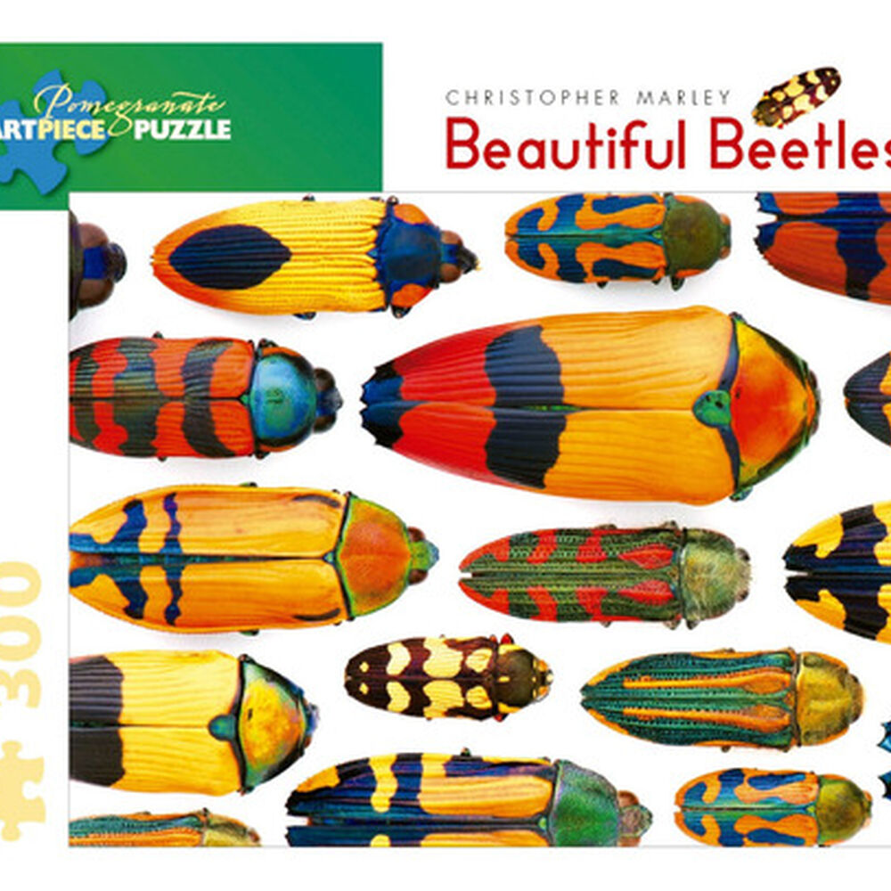 Rompecabeza Christopher Marley Beautiful Beetles 300 Piezas image number 0.0