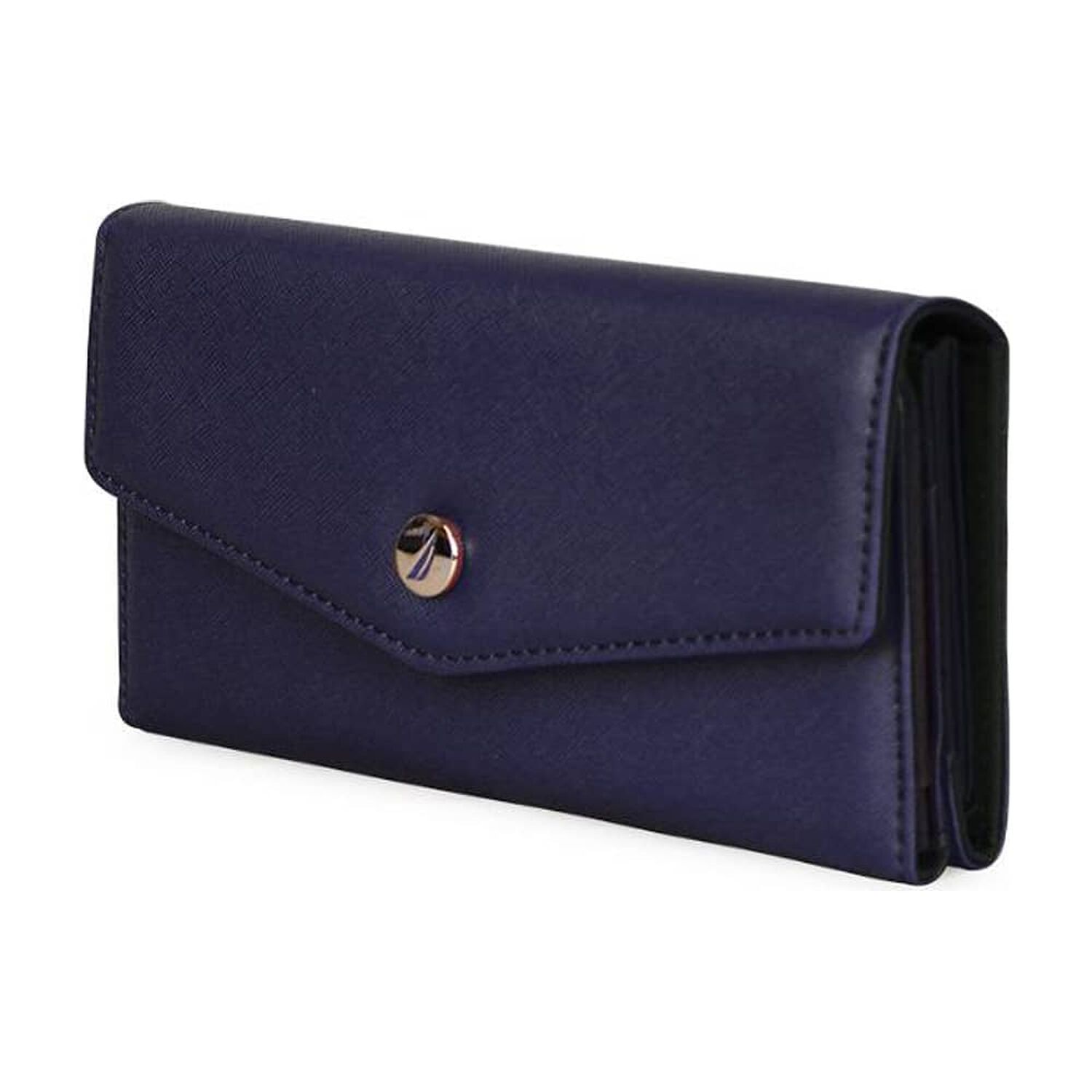 Billetera De Mujer Ziggy Azul Nautica image number 3.0