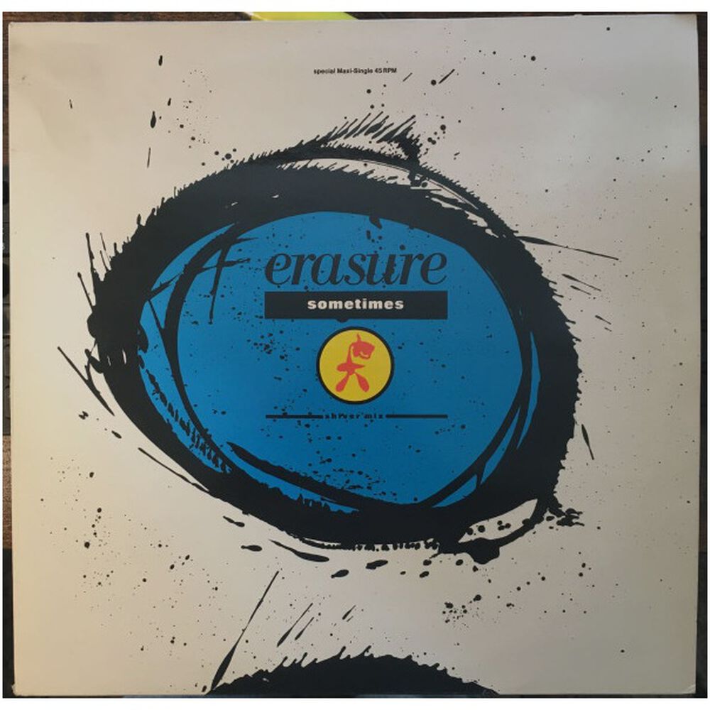 Erasure - Sometimes(shiver Mix) | 12" Maxi Single Usado image number 0.0