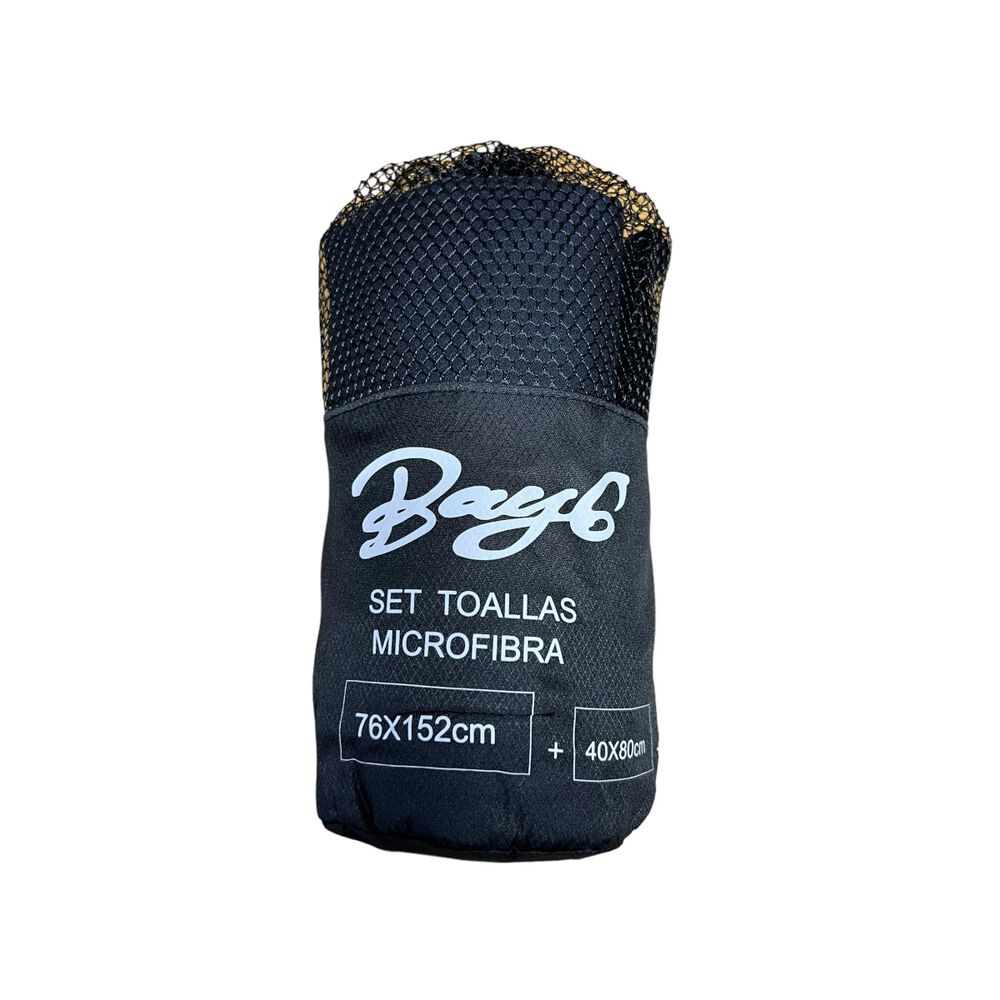 Toalla Baño Viaje Microfibra De Secado Rapido 3 Pcs image number 16.0