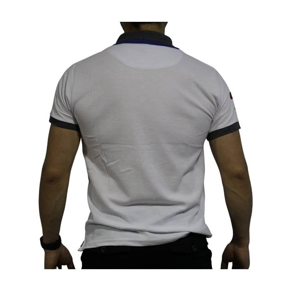 Polera Pique Slim Fit Blanco image number 1.0