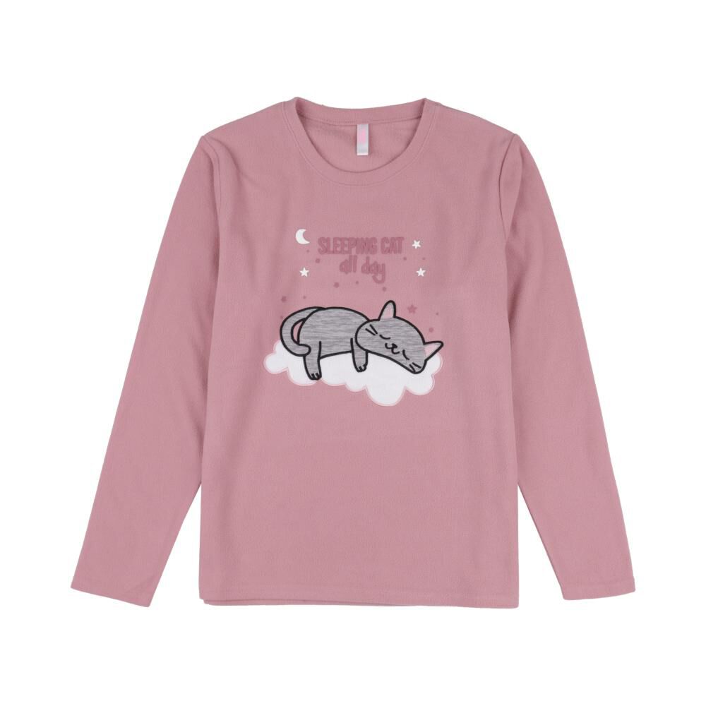 Polera De Pijama Manga Larga Mujer Freedom image number 0.0